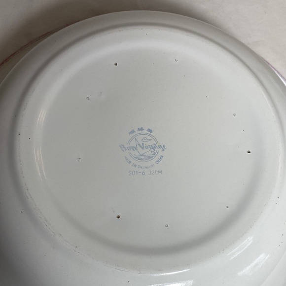 Vintage Red and Orange Lobster Enamelware Metal Bowl by Bon Voyage - Picture 9 of 9